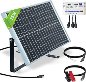ECO-WORTHY Solar Panel Kit 25W 12V