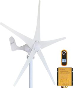 Pikasola Wind Turbine Generator Kit 400W 12V
