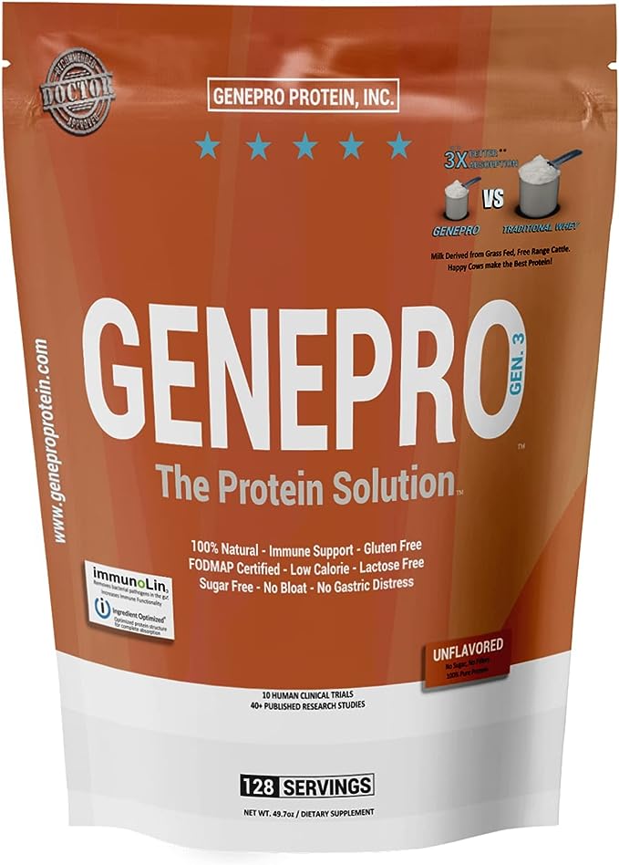Genepro Unflavored Protein Powder