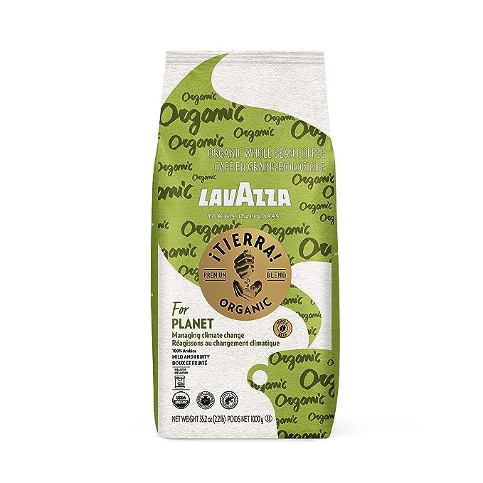 Lavazza Organic Whole Bean Coffee Blend