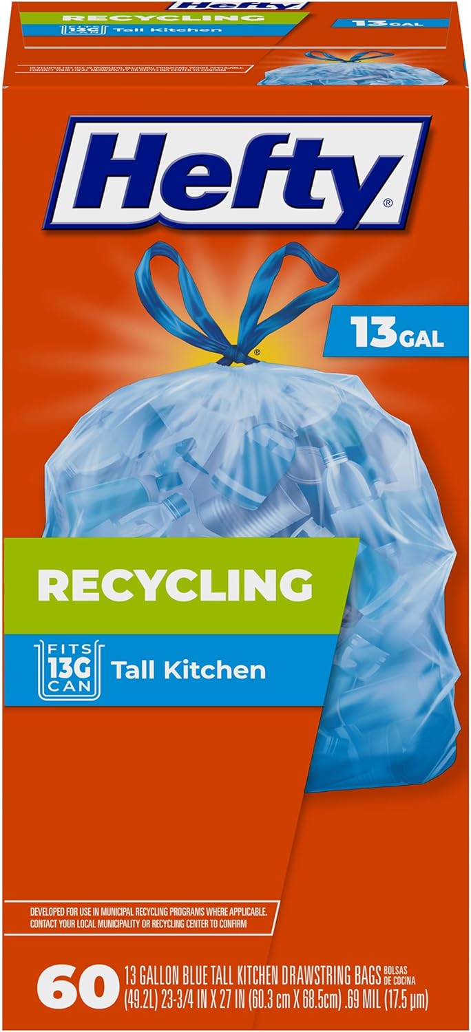 Most Hefty Recycling Trash Bags Review