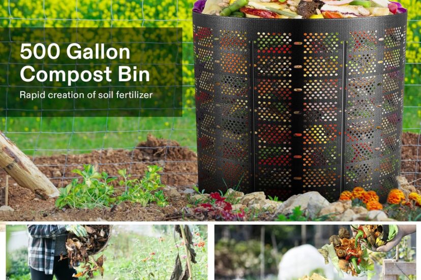 Best VIVOSUN 220 Gallon Outdoor Compost Bin Review Eco Life Wise