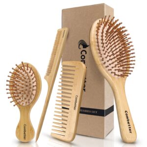 Read more about the article Combetter Bamboo Hairbrush and Comb Set Review