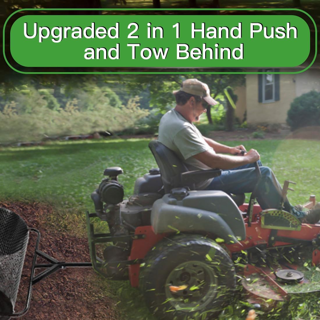 Compost and Peat Moss Spreader Review