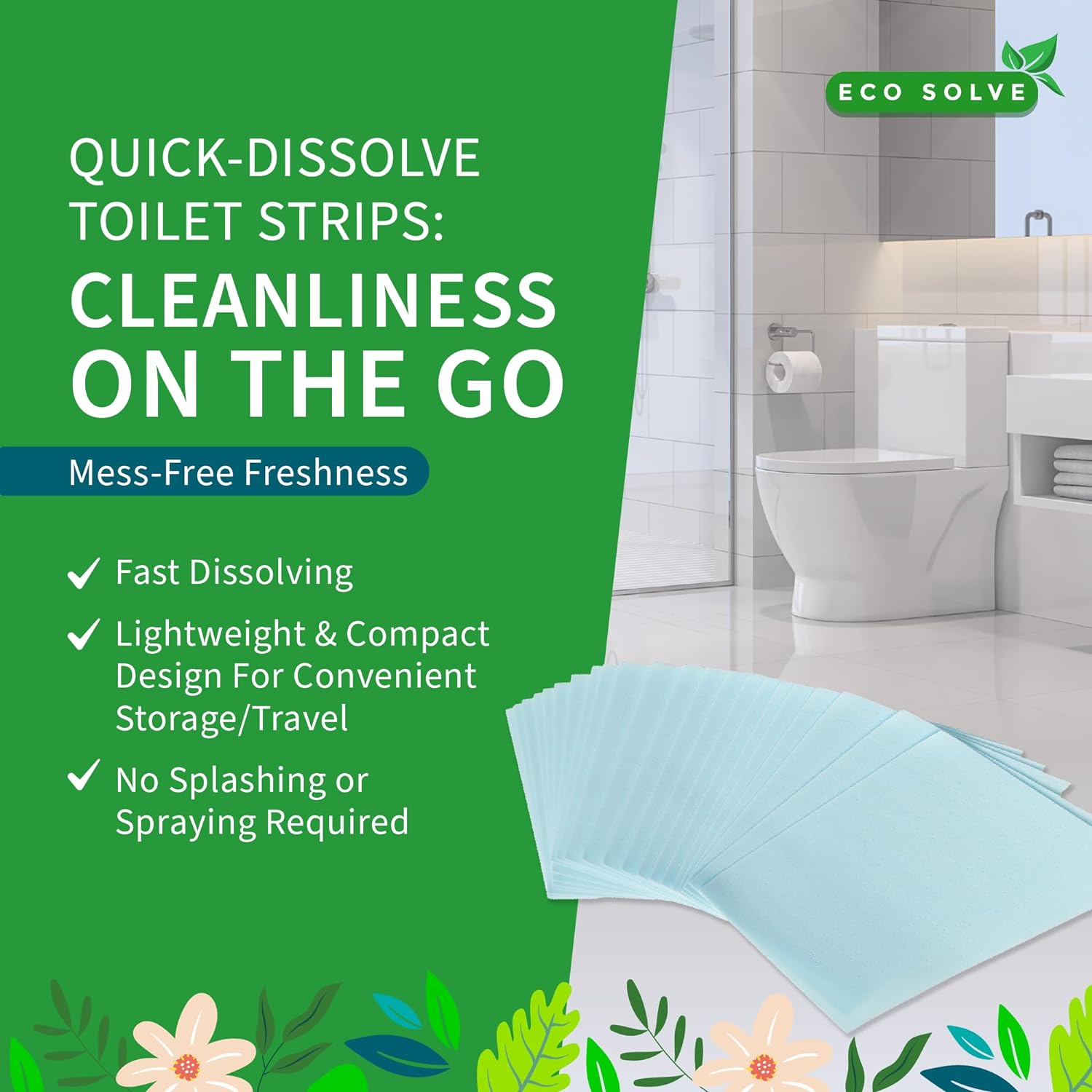 eco solve toilet bowl cleaner strips review