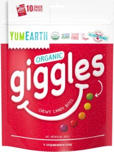 Read more about the article YumEarth Organic Giggles Chewy Candy Bites Review