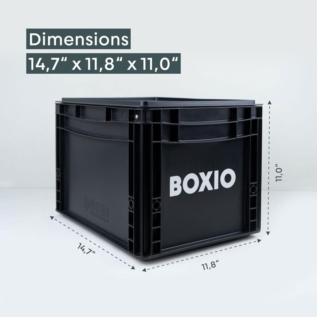 BOXIO Toilet Plus - Composting Toilet Starter Kit, Portable Toilet, Mini Camping Toilet: 14,7 x 11,8 x 11,0 Made in Germany.