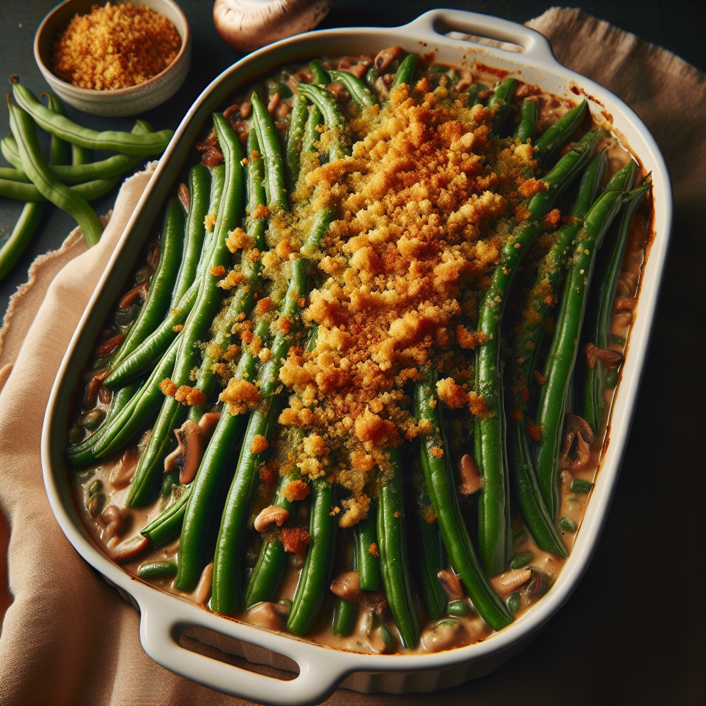 Vegan Green Bean Casserole