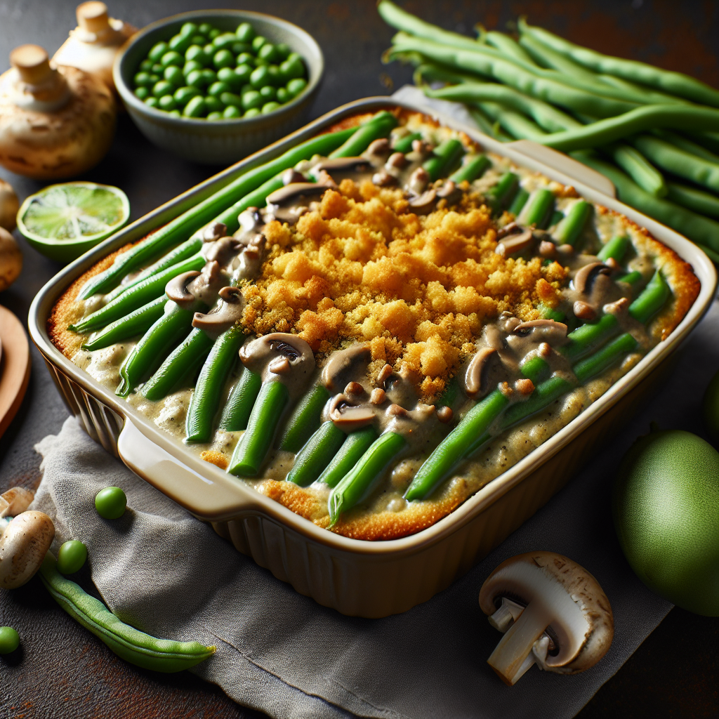 Vegan Green Bean Casserole