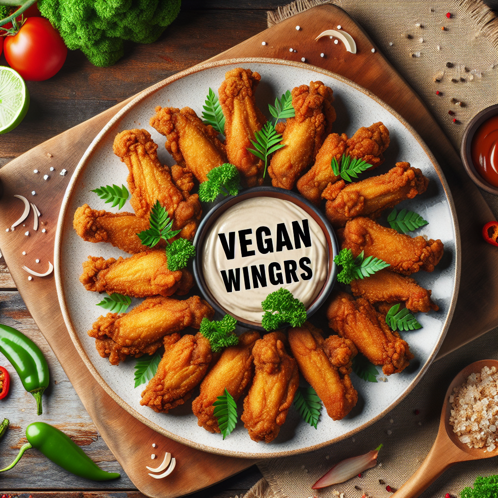 vegan chicken wings 4
