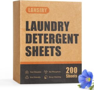 Read more about the article LANSIRY Liquidless Laundry Detergent Sheets Review