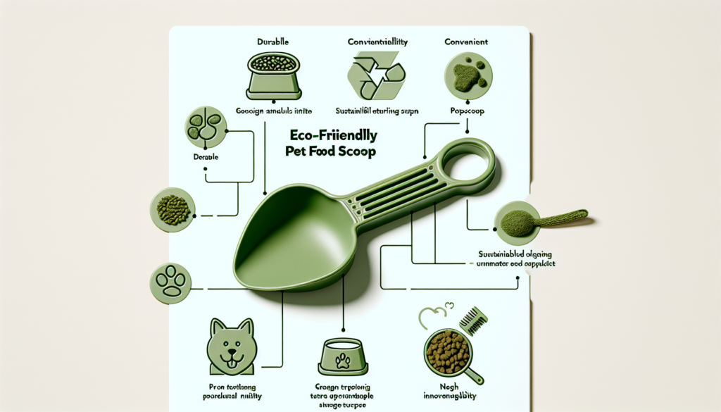 POPSCOOPS Versatile Eco-Friendly Pet Food Scoop - Durable Melamine Scoop for Dogs, Cats, Rabbits - 1 Cup Capacity - Rust Resistant - Lightweight - Made in USA