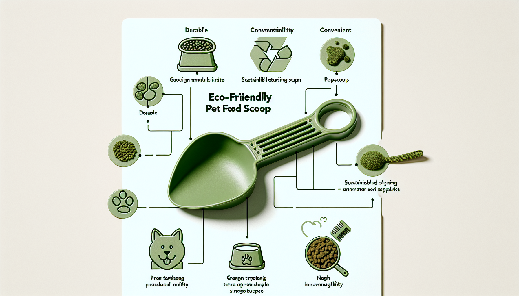 POPSCOOPS Versatile Eco-Friendly Pet Food Scoop Review