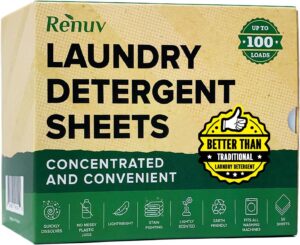 Read more about the article Renuv Laundry Detergent Sheets Review