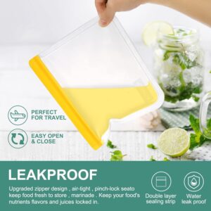 Read more about the article 21 Pack Reusable Storage Bags BPA Free, Leak-Proof Freezer Bags Review