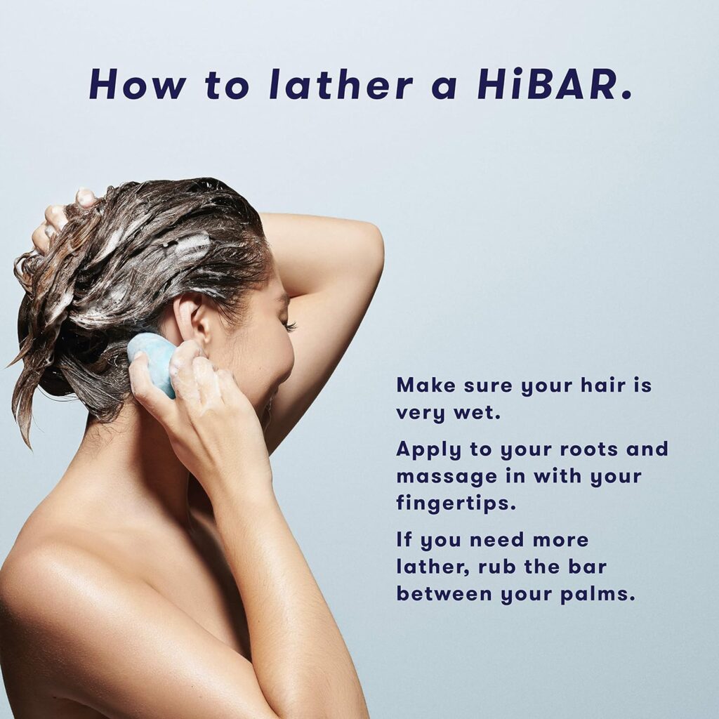 HiBAR Maintain Shampoo and Conditioner Bar Set - Ideal for Oily Hair and Oily Roots, Hydrates Dry Ends, Color Safe Shampoo and Conditioner and Perfect for Frequent Washers
