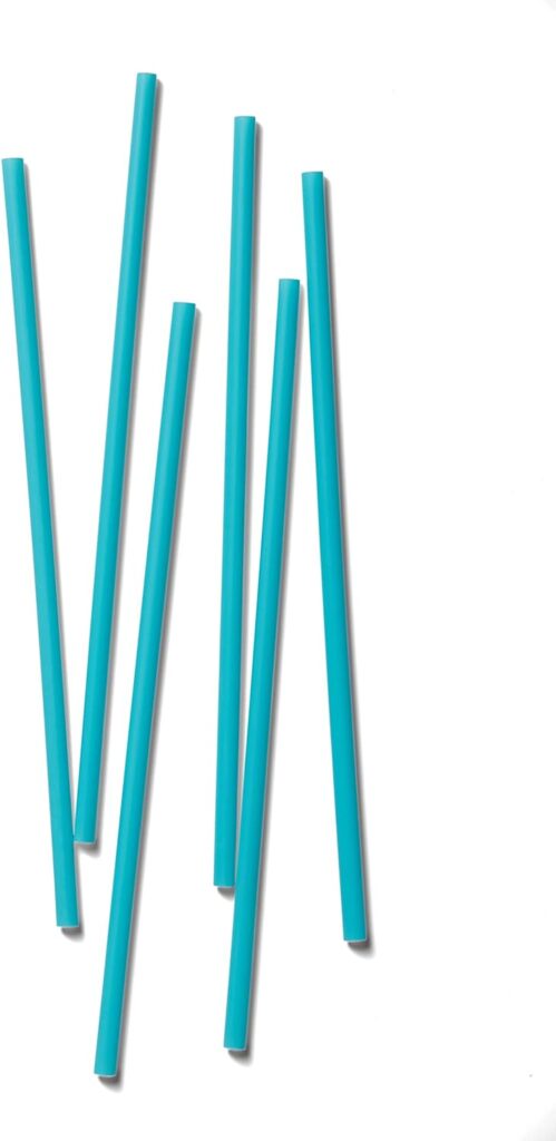 Eco-Friendly 7.75 Jumbo Drinking Straws, Un-wrapped 600 Count - Sustainable Marine Biodegradable, Compostable, 1 Pack