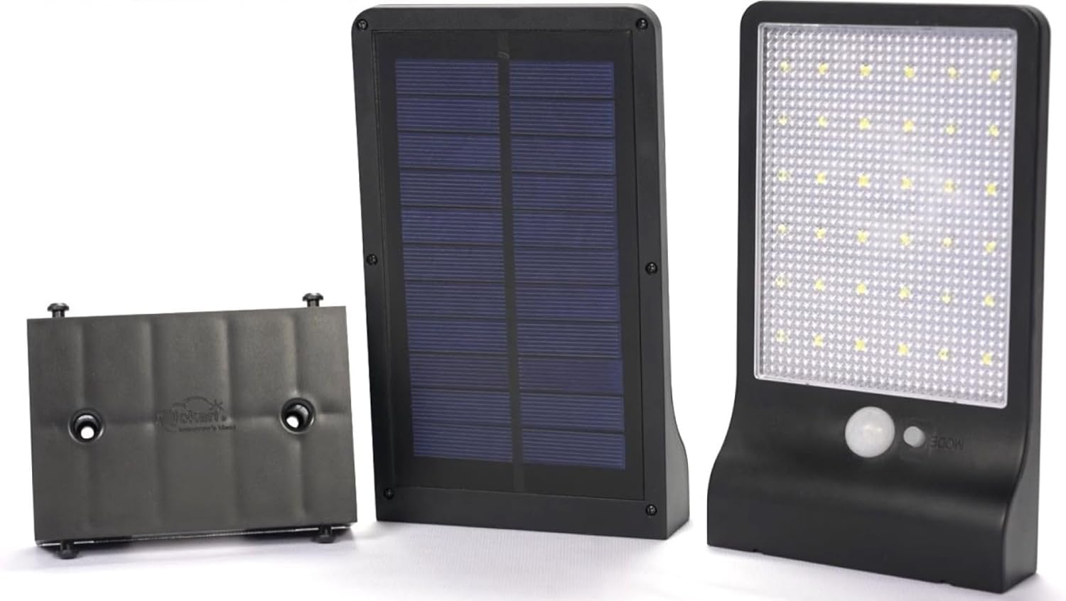 jokari solar powered motion activated walkway and sign illuminators 2 pack efficiently light up paths or signage with ec