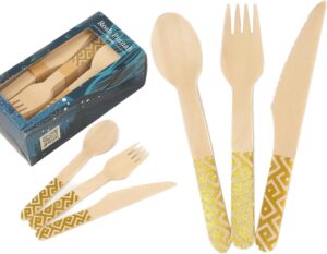 Read more about the article Rosh Pinnah Disposable Wooden Cutlery Set Review