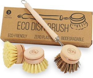 Read more about the article Wooden Dish Brush & Eco Sponge Set Review