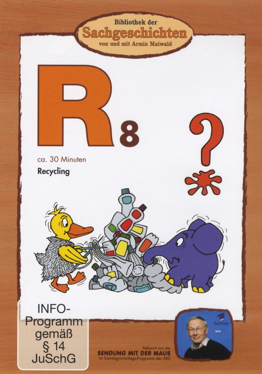 bibliothek der sachgeschichten dvds r8 recycling 1 dvd