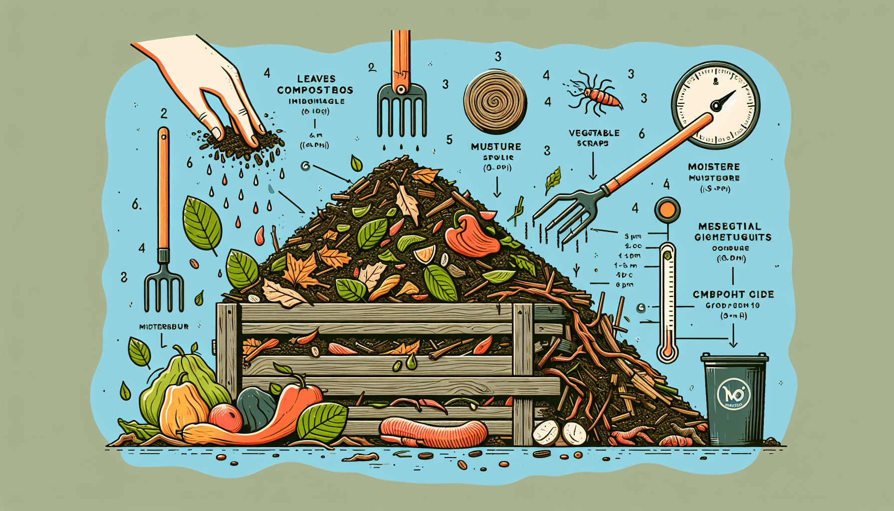 How Do I Maintain A Compost Pile?