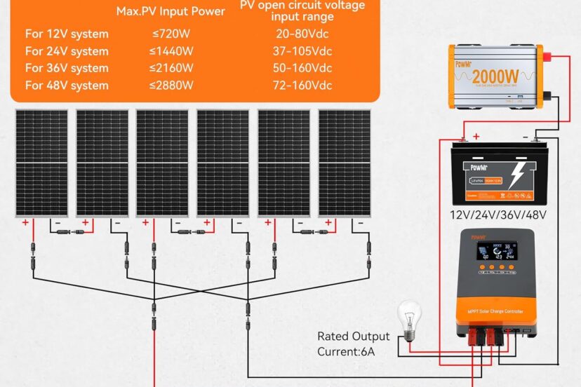 PowMr 60A MPPT Solar Charge Controller Review | Eco Life Wise