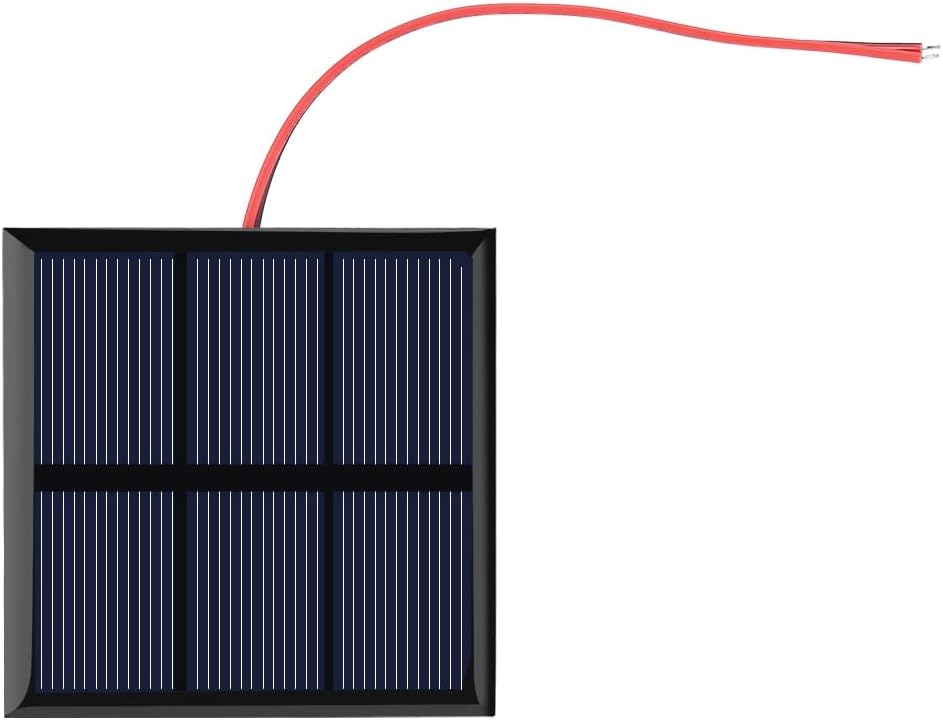Solar Panel Charger Battery Panel Battery Solar Energy with Board Mini 1.5V 0.7W 70 * 70Mm Solar Powered 1.2V Battery Charging Solar Panels