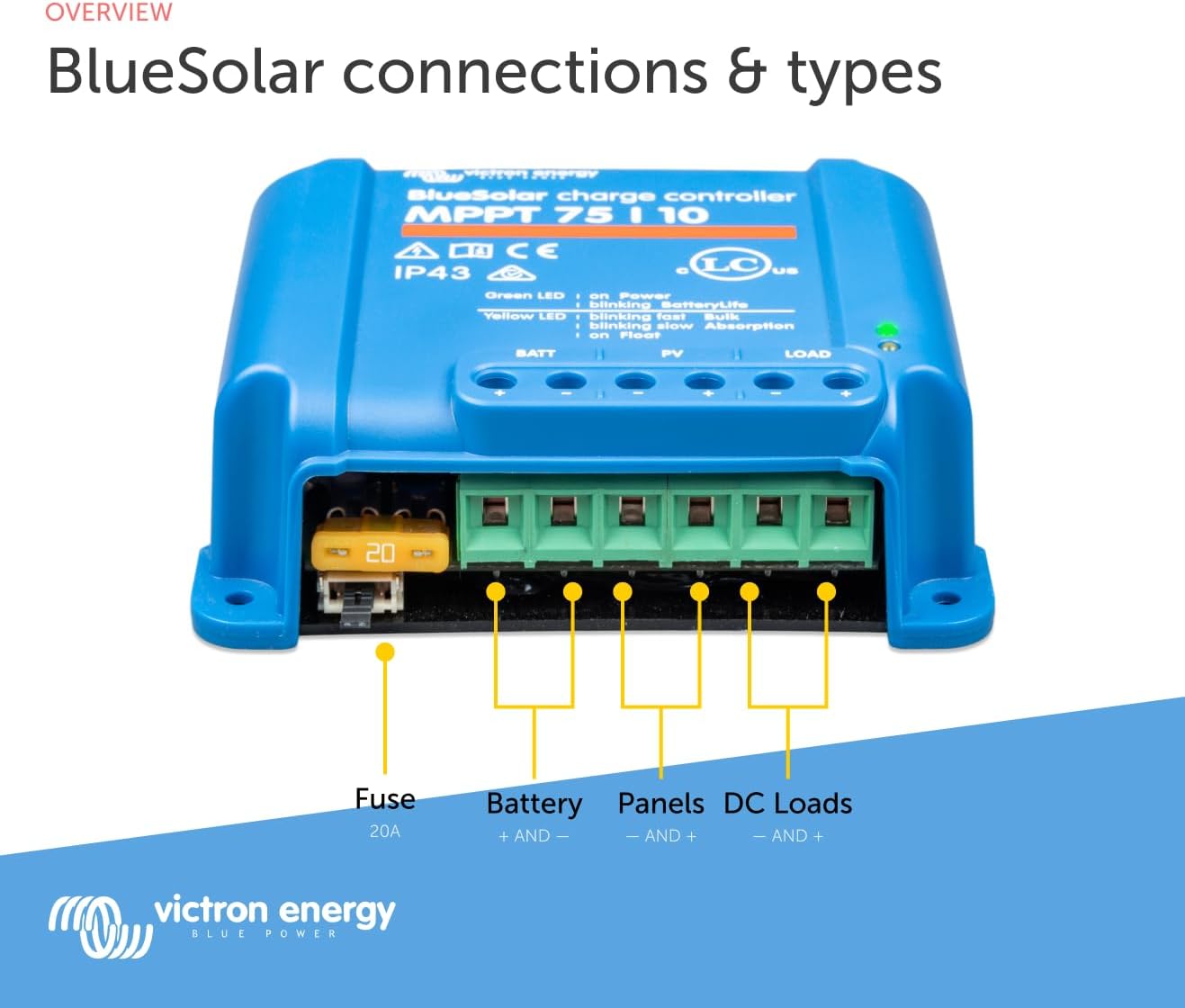 victron energy bluesolar mppt 100v 30 amp 1224 volt solar charge controller 2