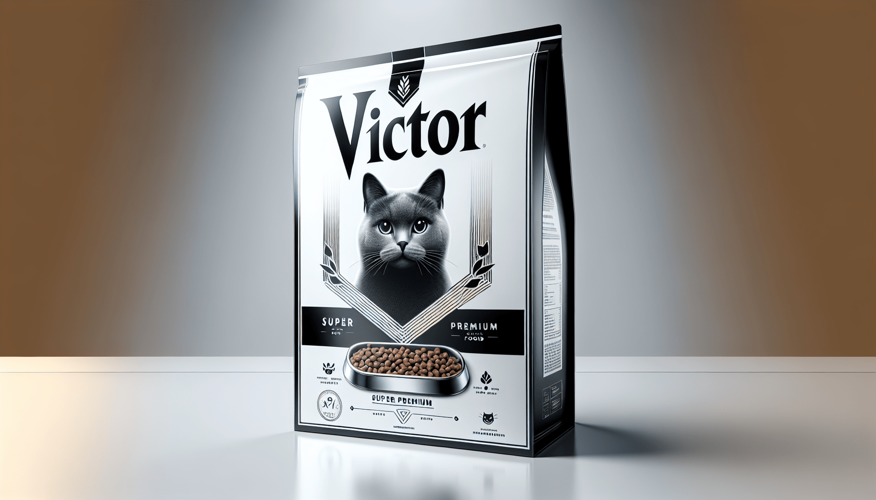 Victor Super Premium Cat Food – Turkey and Salmon Dinner Pâté – Canned Wet Food for Indoor and Outdoor Cats and Kittens - All Breed Sizes and All Life Stages, 24 x 5.5 oz Cans