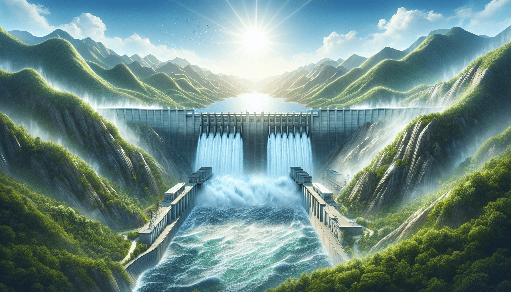 how does hydroelectric power work