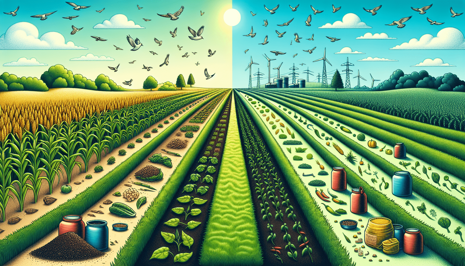 Understanding the Differences: Organic Farming vs. Conventional Farming