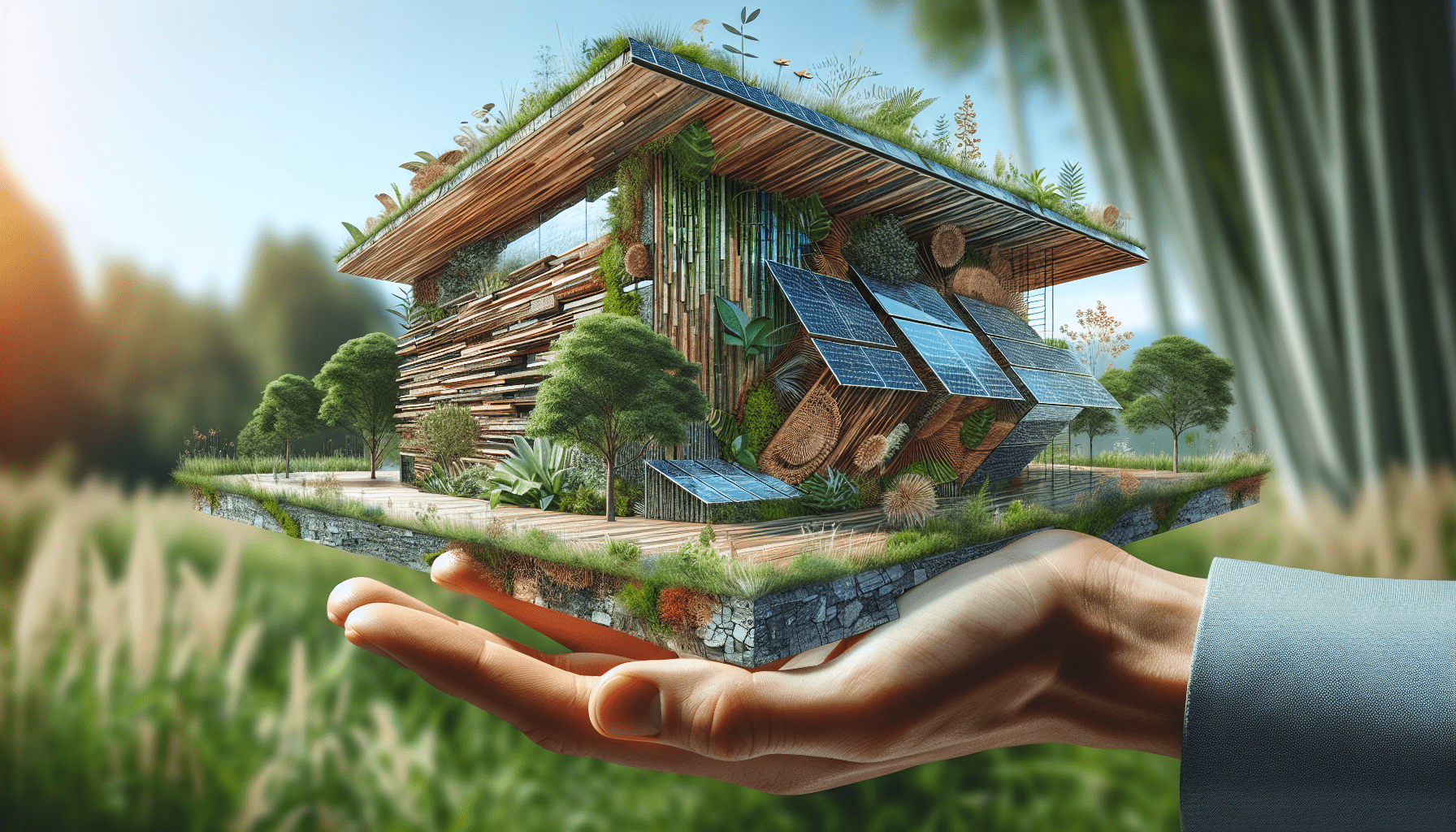 what materials are used in sustainable architecture