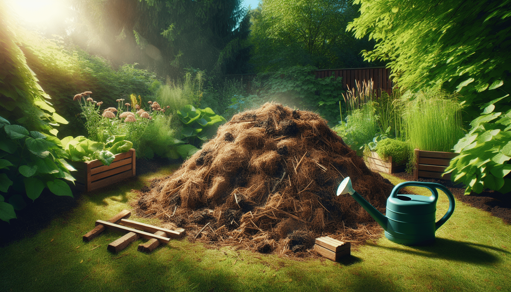what should i do if my compost pile is too dry