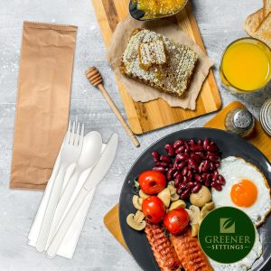 Read more about the article 100% Compostable Forks Spoons Knives Cutlery Combo Set Review 1