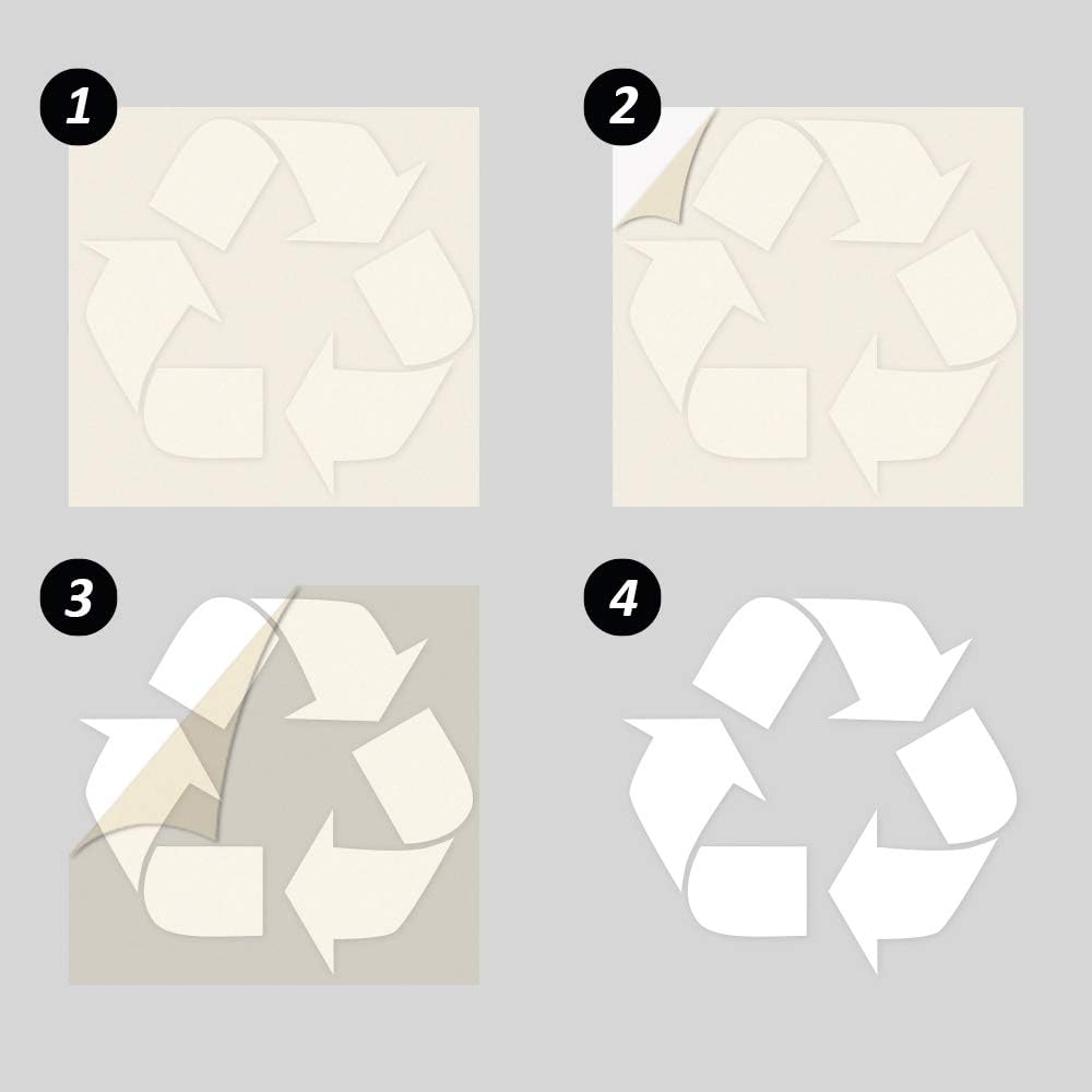 Read more about the article (2 Pack) Recycle Sticker for Trash Can Review