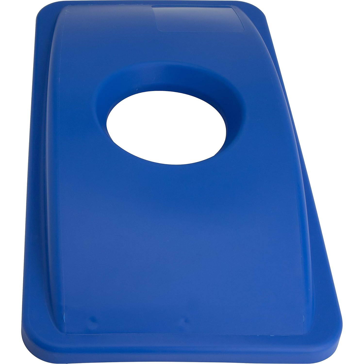 Genuine Joe 98219 Recycle Bin Lid,w/Rnd Hole,23-Gal,20-1/2-Inch x11-3/4-Inch x3-Inch ,BE