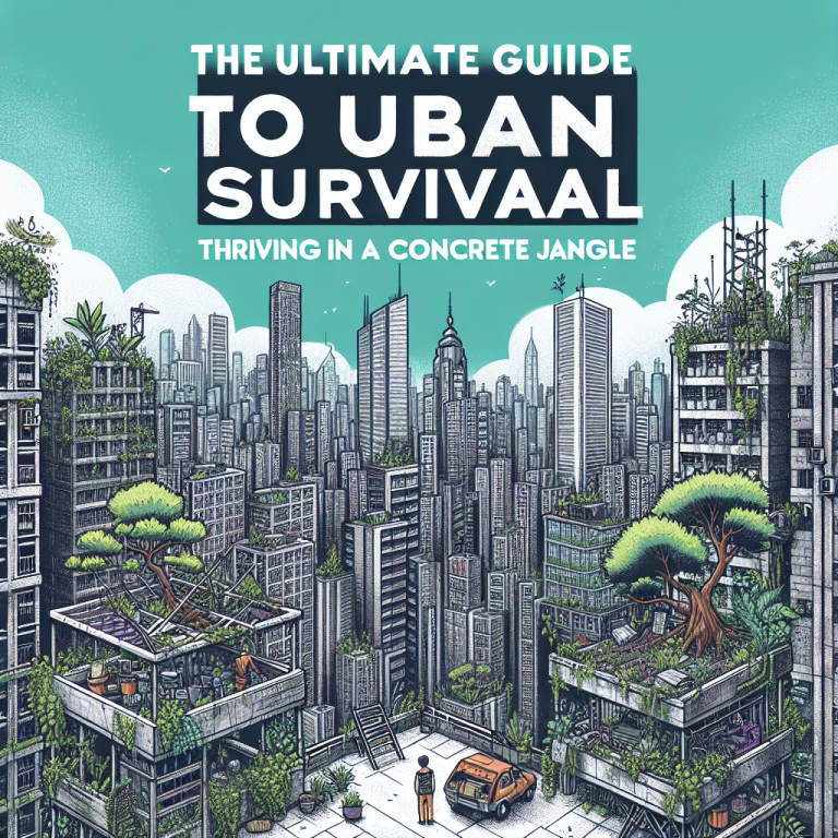 The Ultimate Guide to Urban Survival Thriving in a Concrete Jungle