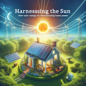 Read more about the article Harnessing the Sun: How Solar Energy is Revolutionizing Home Power
