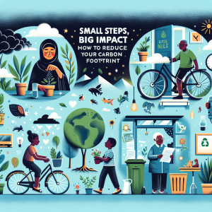 Read more about the article Small Steps, Big Impact: How to Reduce Your Carbon Footprint