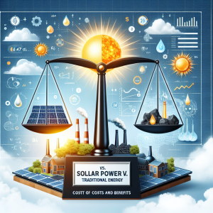 Read more about the article Solar Power vs. Traditional Energy: A Comparative Analysis of Costs and Benefits