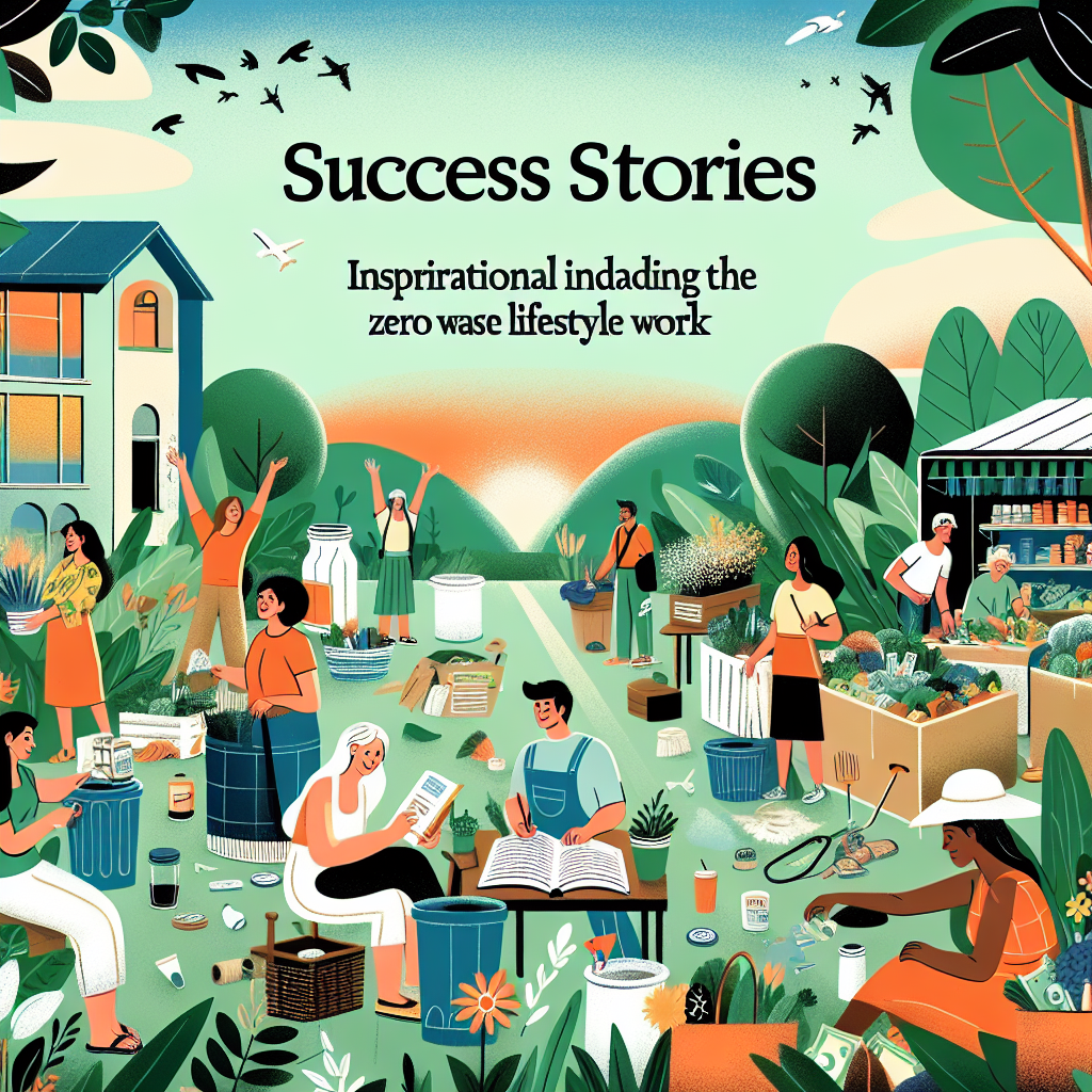 Read more about the article Success Stories: Inspirational Individuals Making the Zero Waste Lifestyle Work