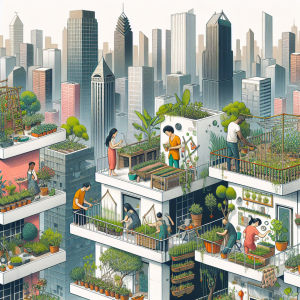 Read more about the article Urban Oases: How City Dwellers are Cultivating Sustainability in Small Spaces