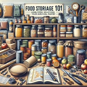Read more about the article Food Storage 101: Long-Term Solutions for Your Survival Pantry