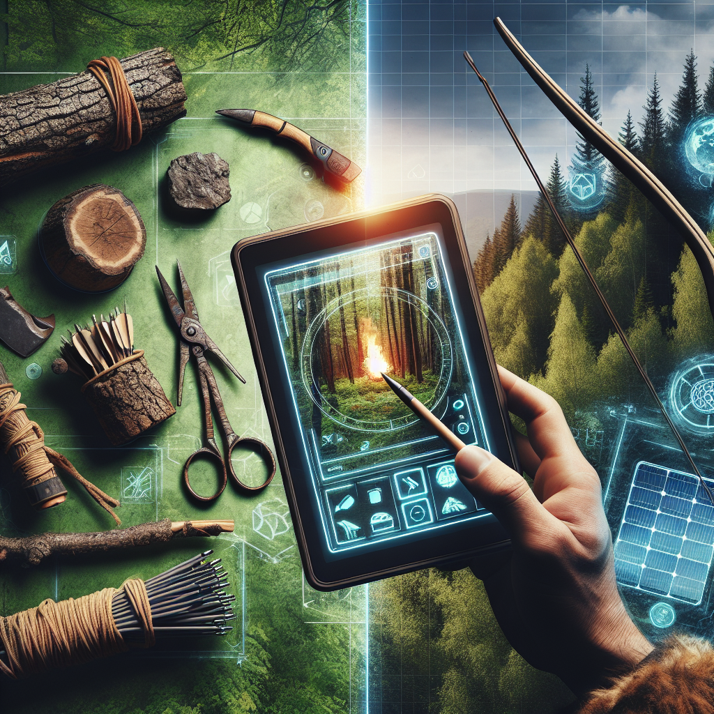 You are currently viewing Survivalism and Technology: Merging Old Skills with Modern Tools