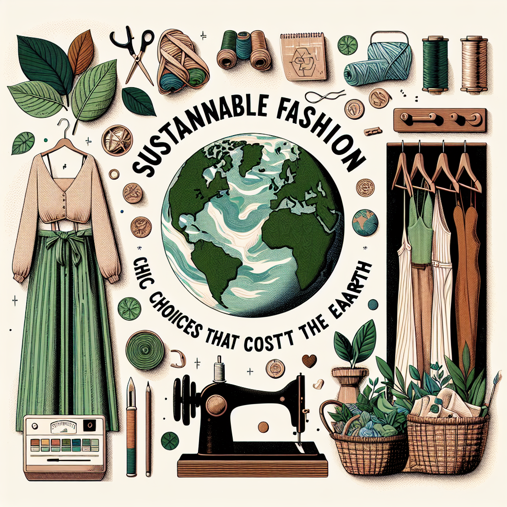 You are currently viewing Sustainable Fashion: Chic Choices That Don’t Cost the Earth