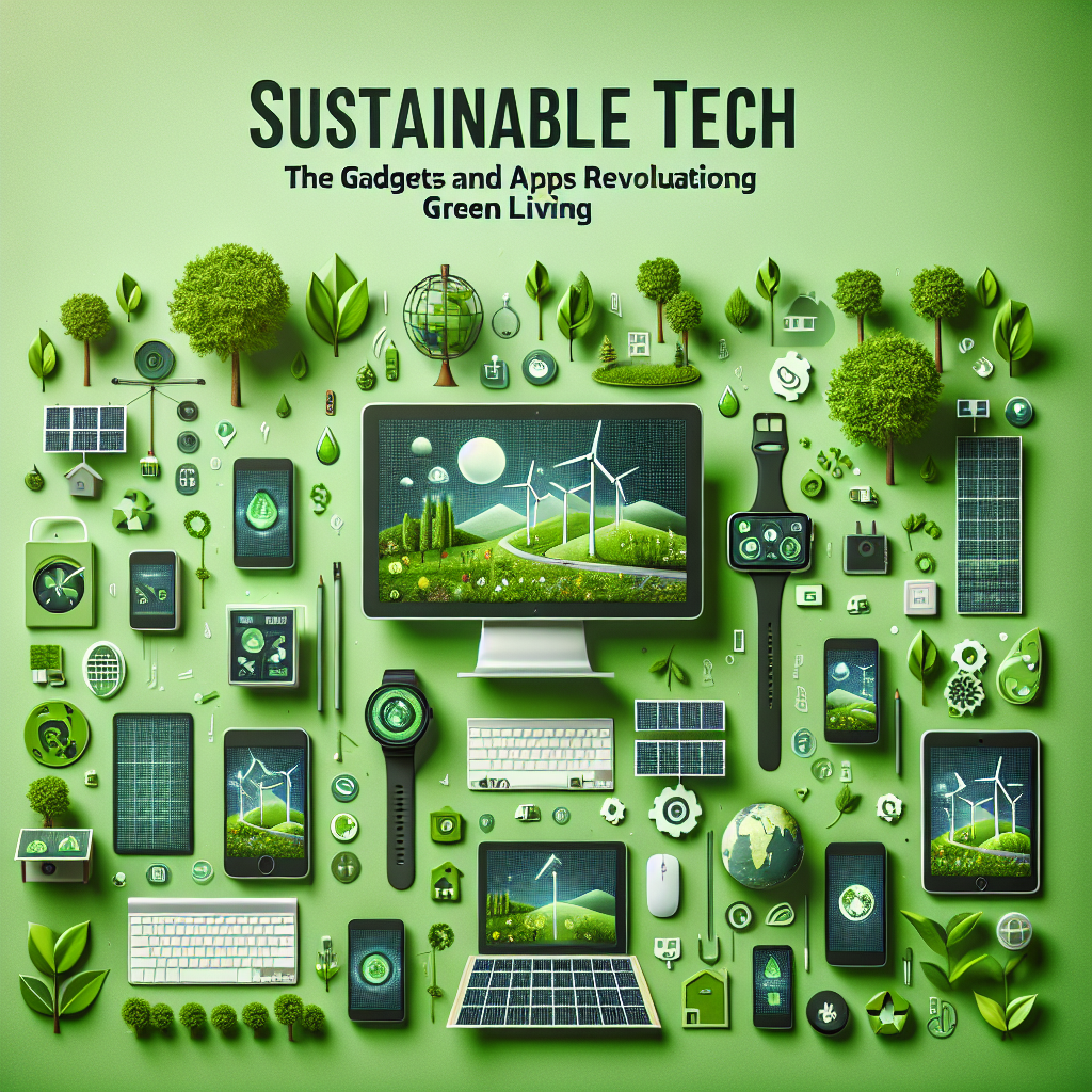 Read more about the article Sustainable Tech: The Gadgets and Apps Revolutionizing Green Living