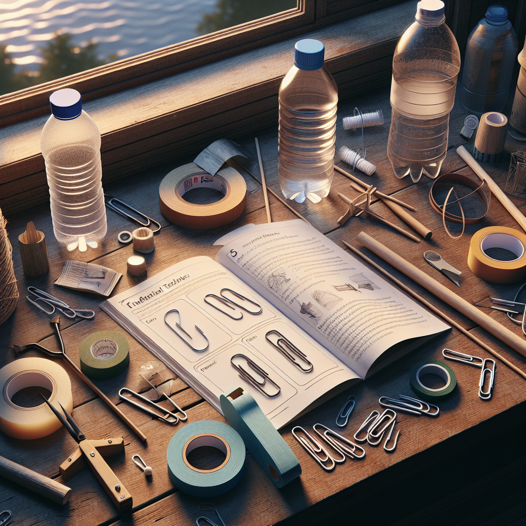 You are currently viewing DIY Survival: Crafting Essential Tools from Common Household Items