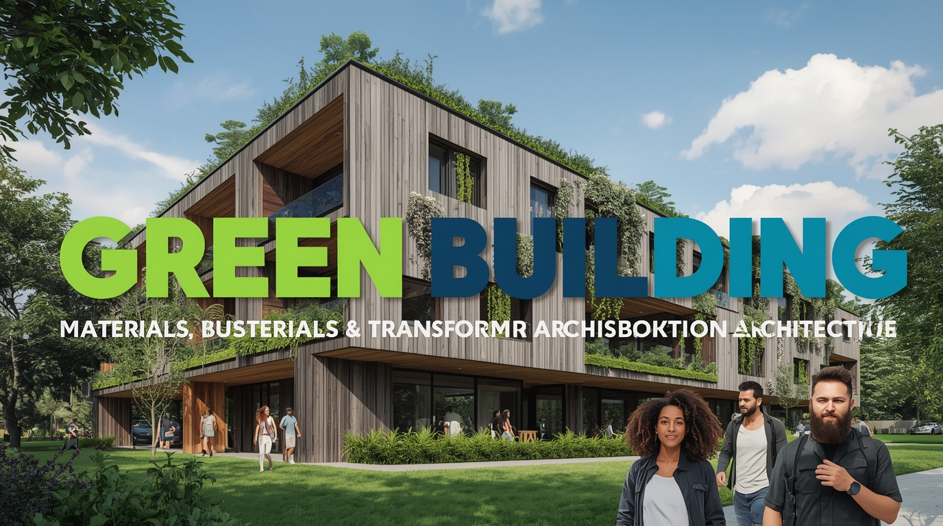 You are currently viewing Green Building Materials Transforming Architecture